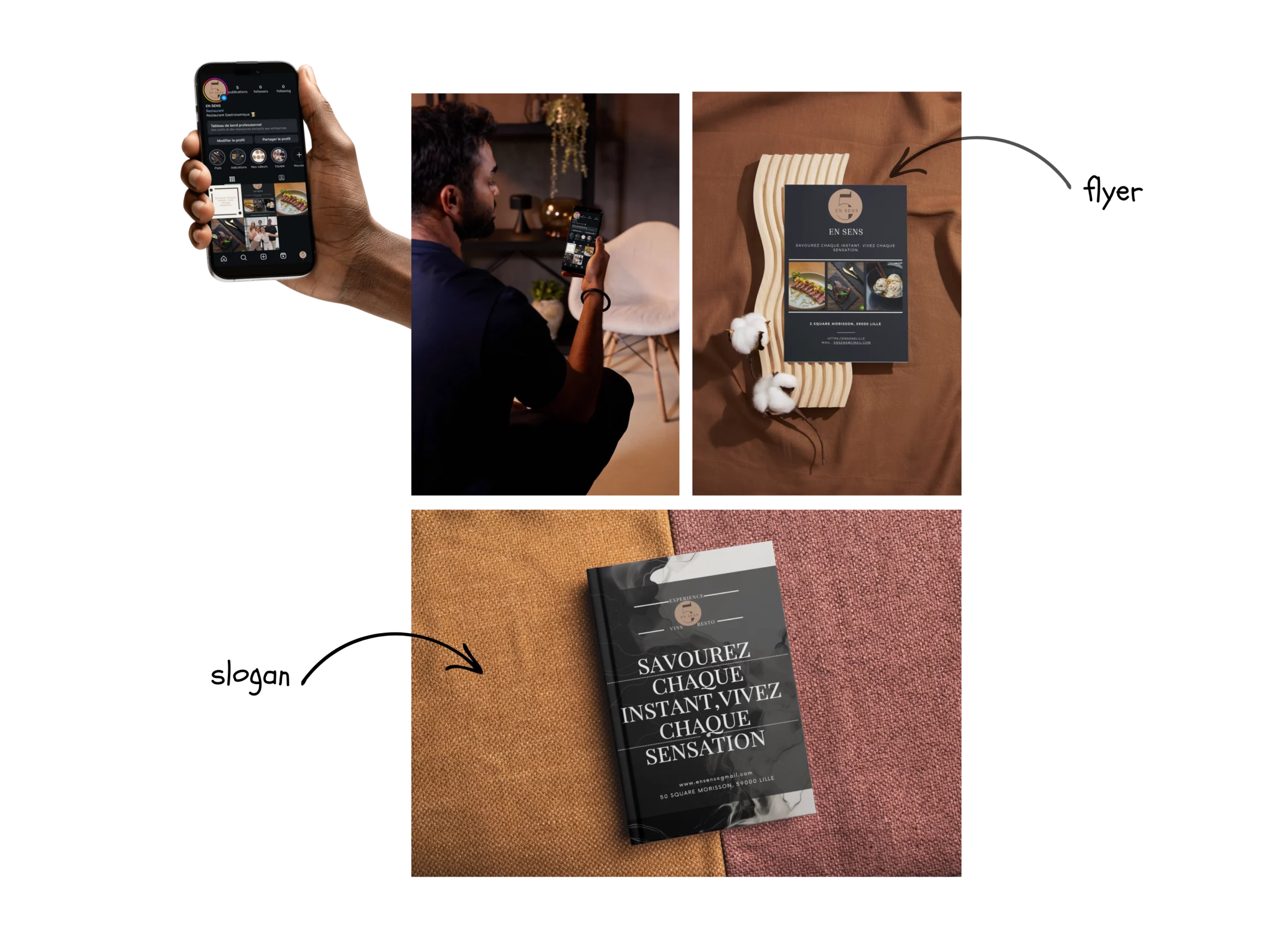 insta flyer slogan