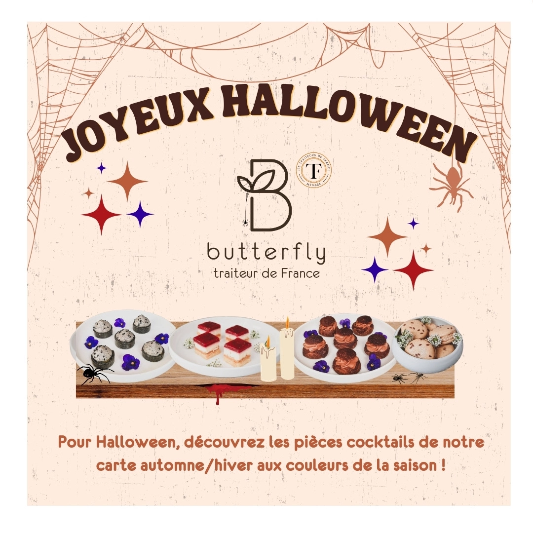 post butterfly traiteur